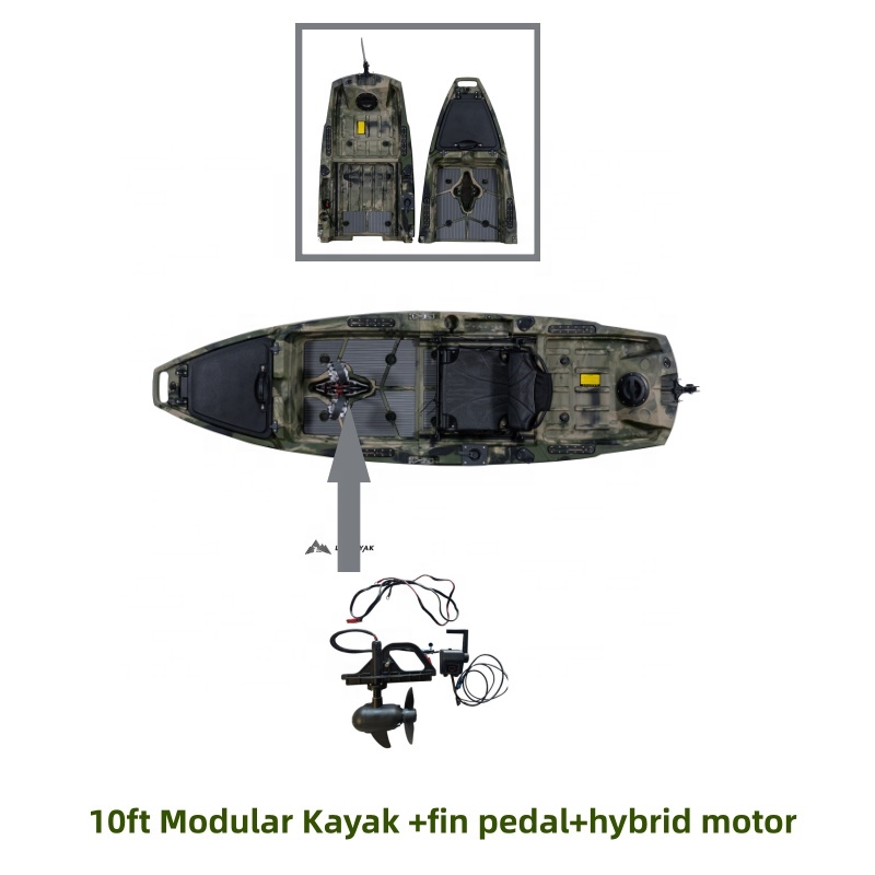 Fishing Kayak Seat - Airo Popular 10FT Two Sections Motorized