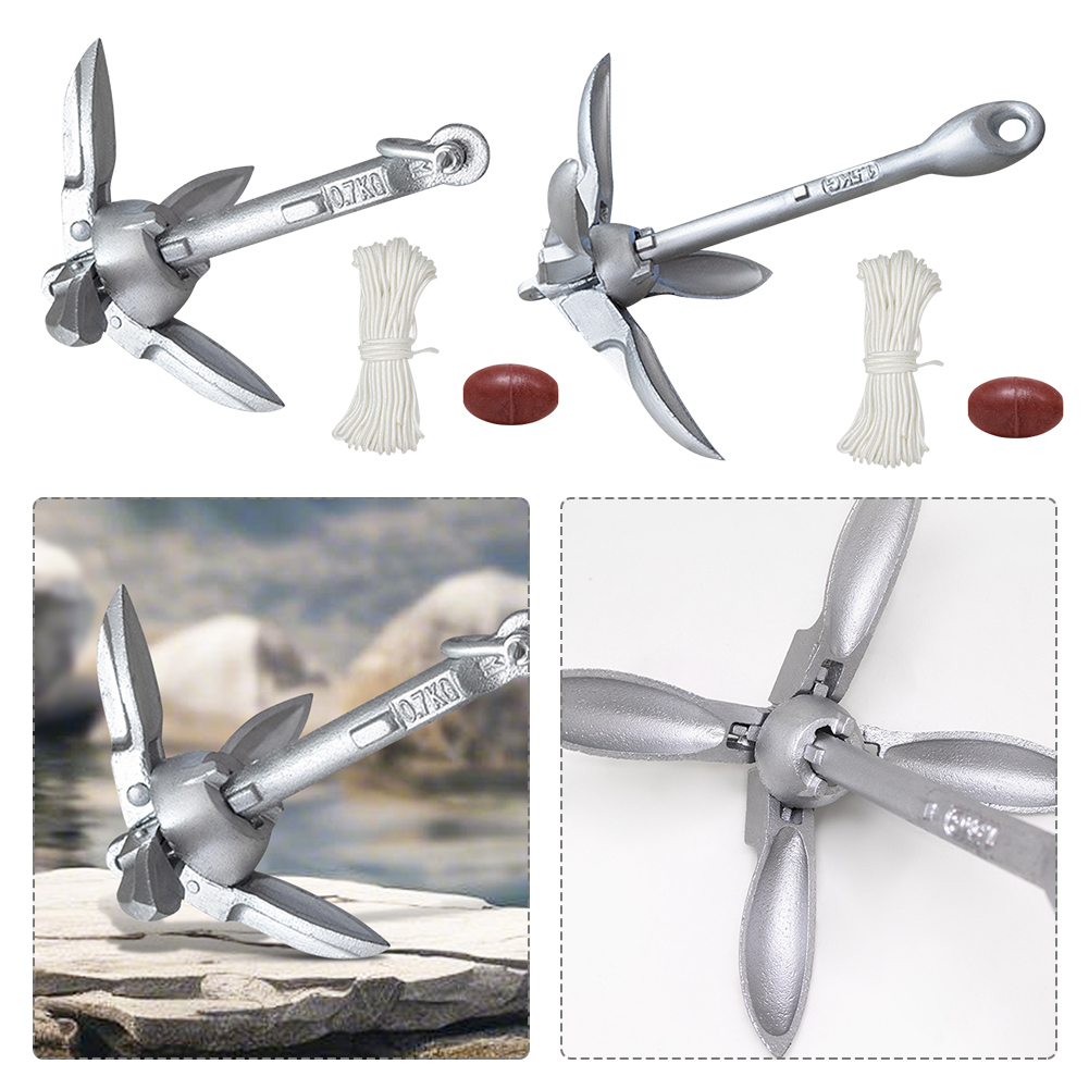 0.7/1.5KG Grapnel Anchor with  - Fishing Kayak Anchor incelemesi ve fiyatı