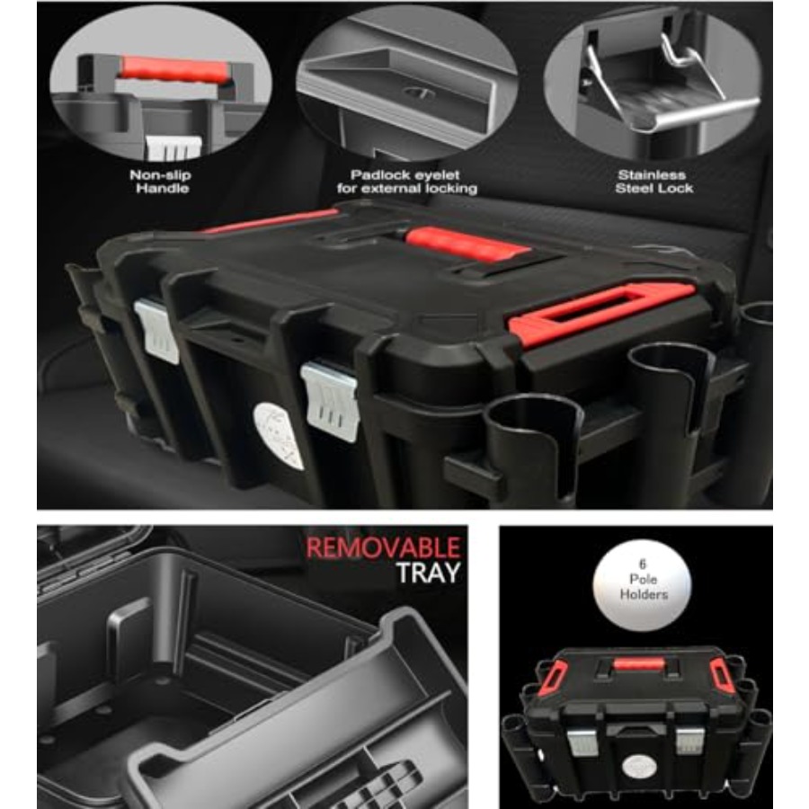 Kayak Fishing Crate - 6 Integr - Fishing Kayak Crate incelemesi ve fiyatı