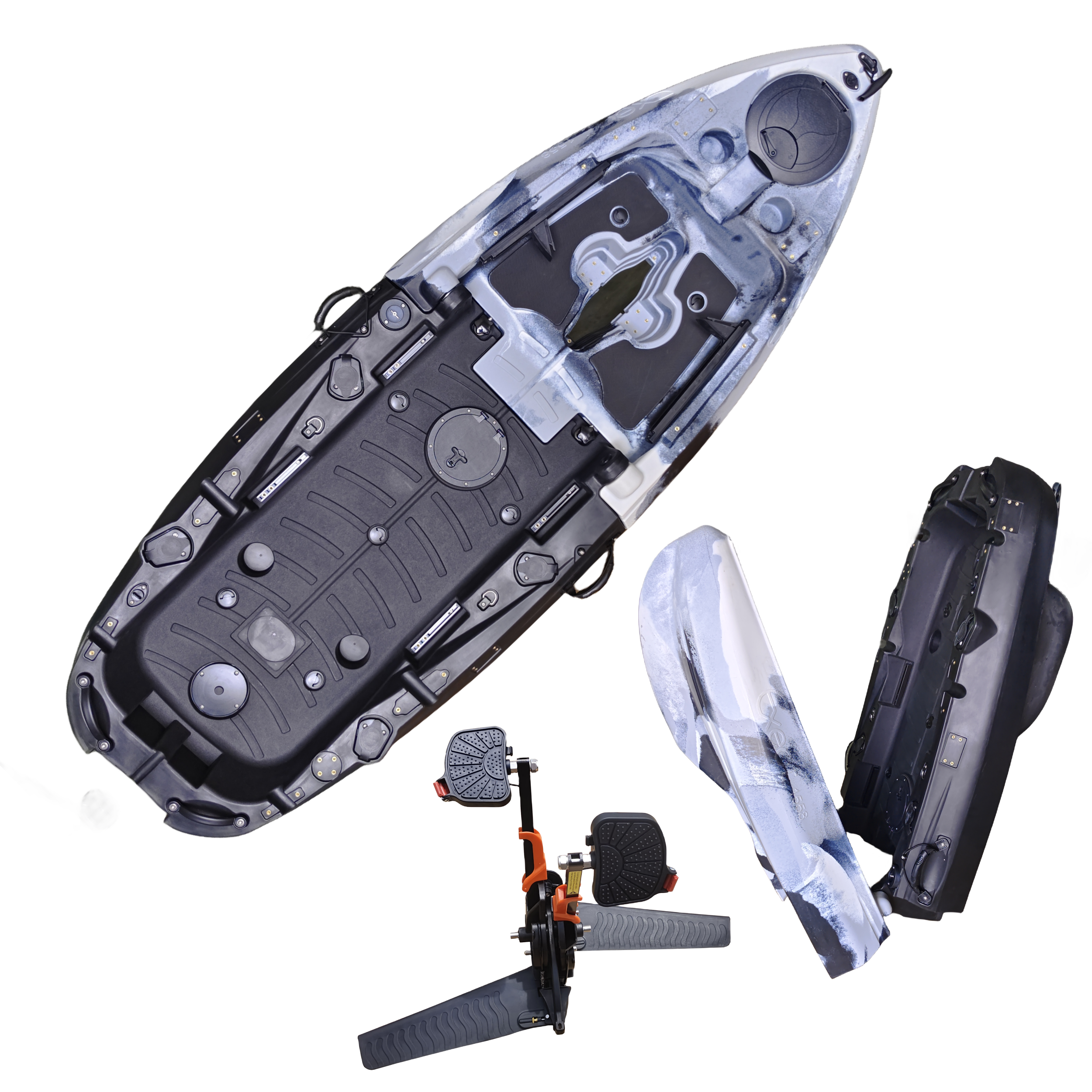 Plastic Kayak Pedal Kayak Fish - Fishing Kayak Seat incelemesi ve fiyatı