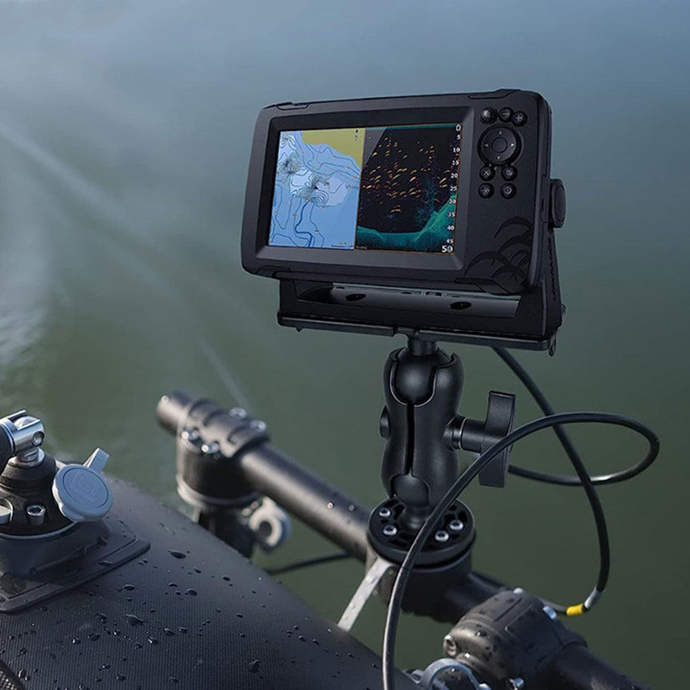 1Set 360 Degree Rotating Kayak - Fishing Kayak Fish Finder Mount incelemesi ve fiyatı