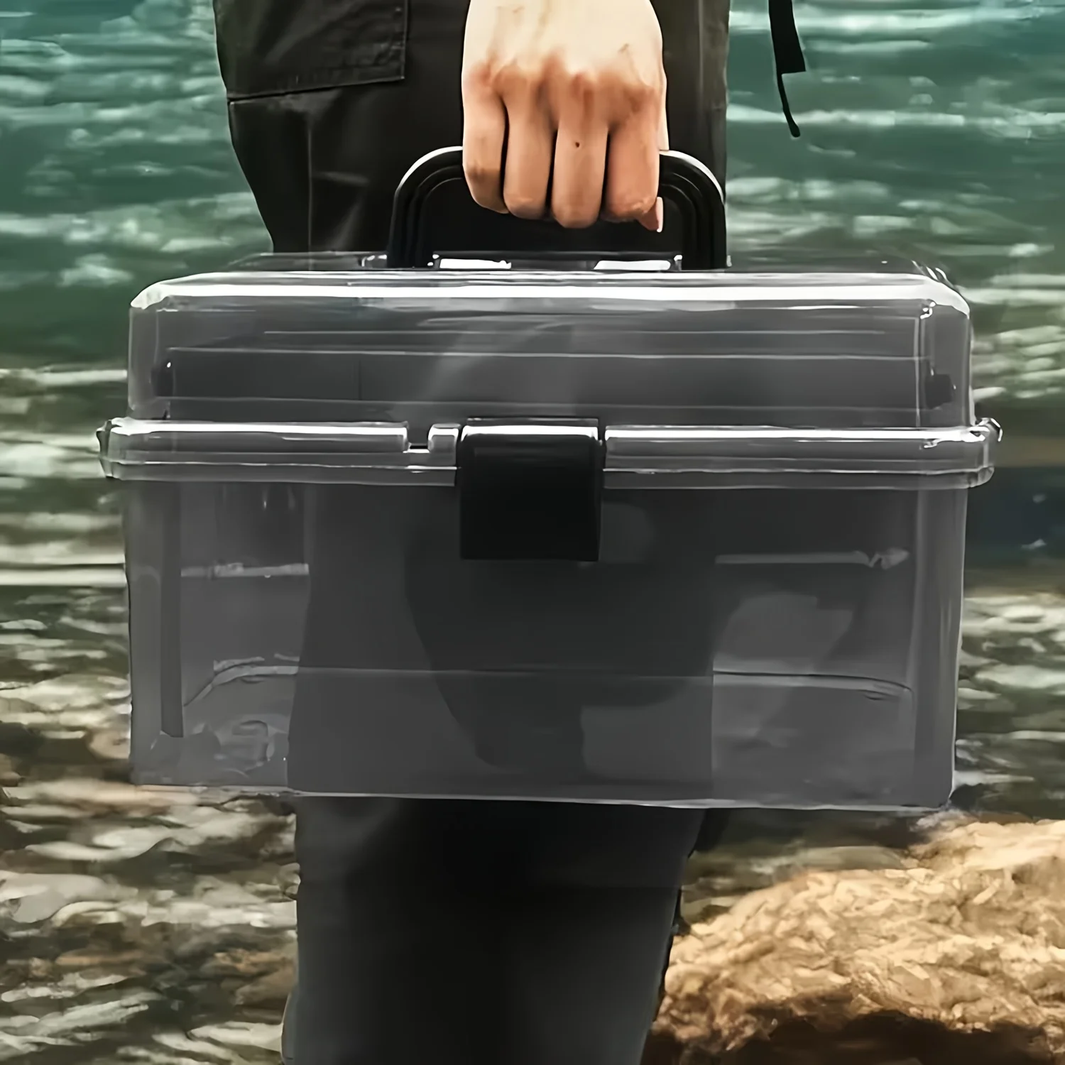 Durable PE Fishing Gear Box |  - Fishing Kayak Crate incelemesi ve fiyatı