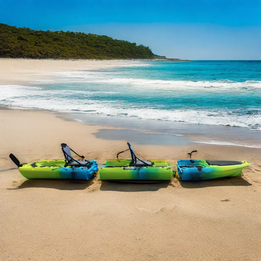 14-Foot hard plastic 2-person  - Fishing Kayak Pedal Drive incelemesi ve fiyatı