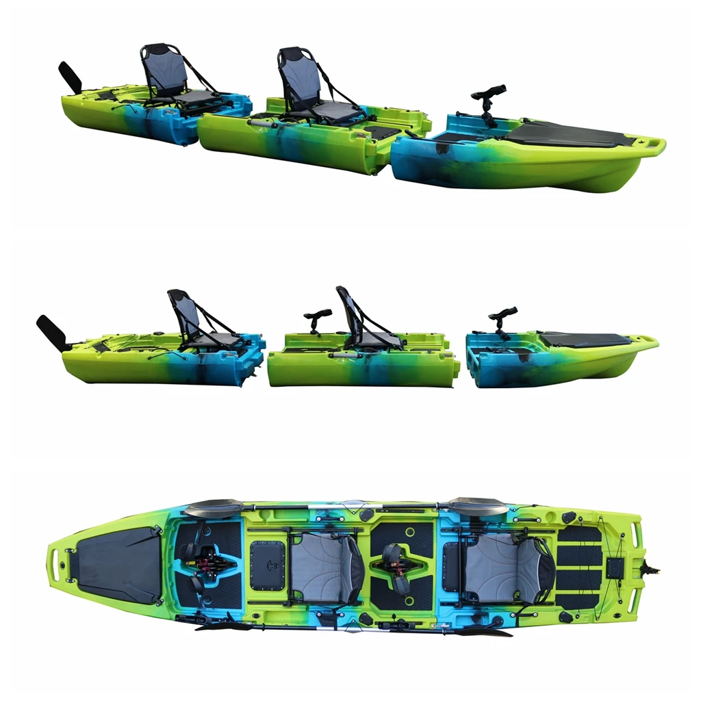 14-Foot hard plastic 2-person  - Fishing Kayak Pedal Drive incelemesi ve fiyatı