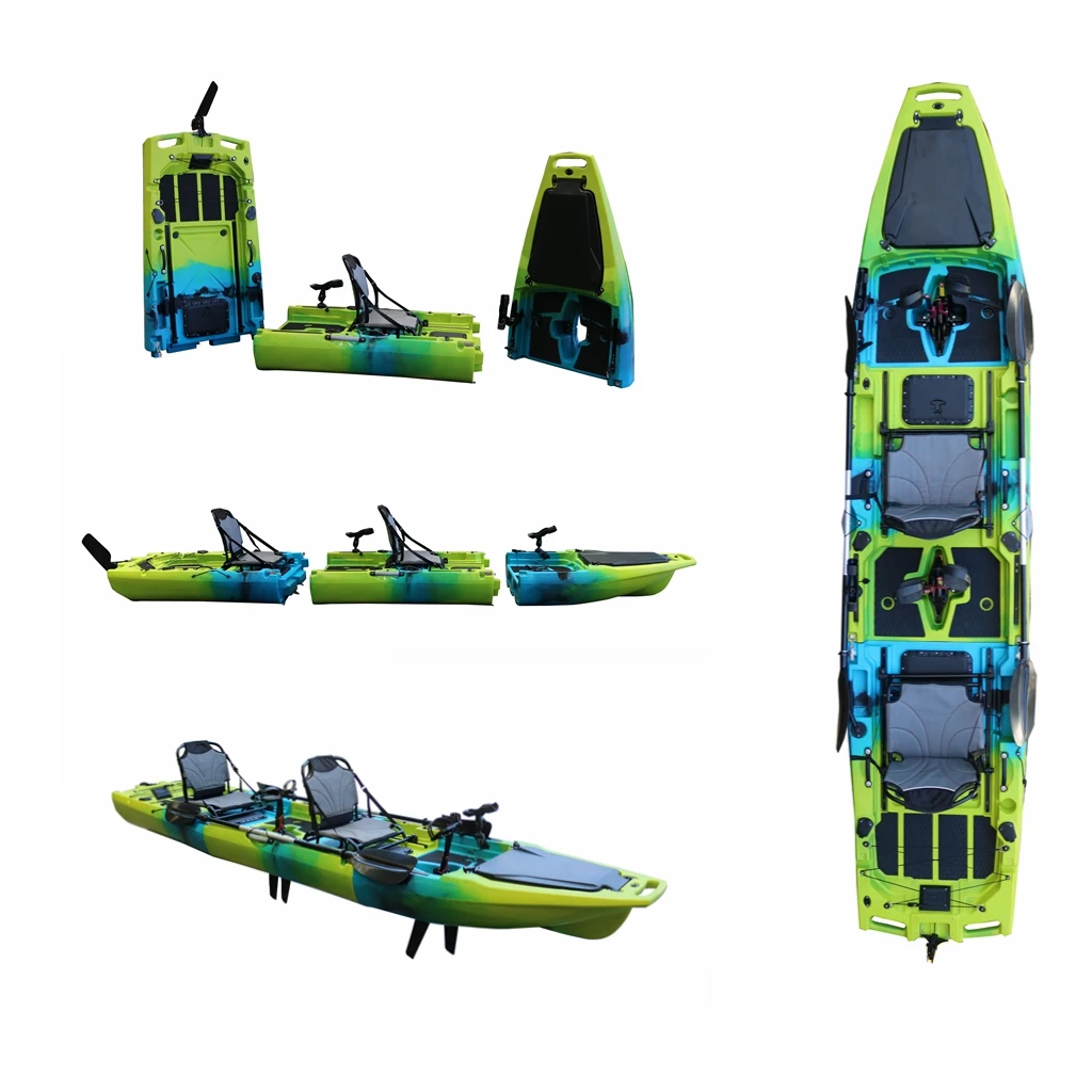 14-Foot hard plastic 2-person  - Fishing Kayak Pedal Drive incelemesi ve fiyatı