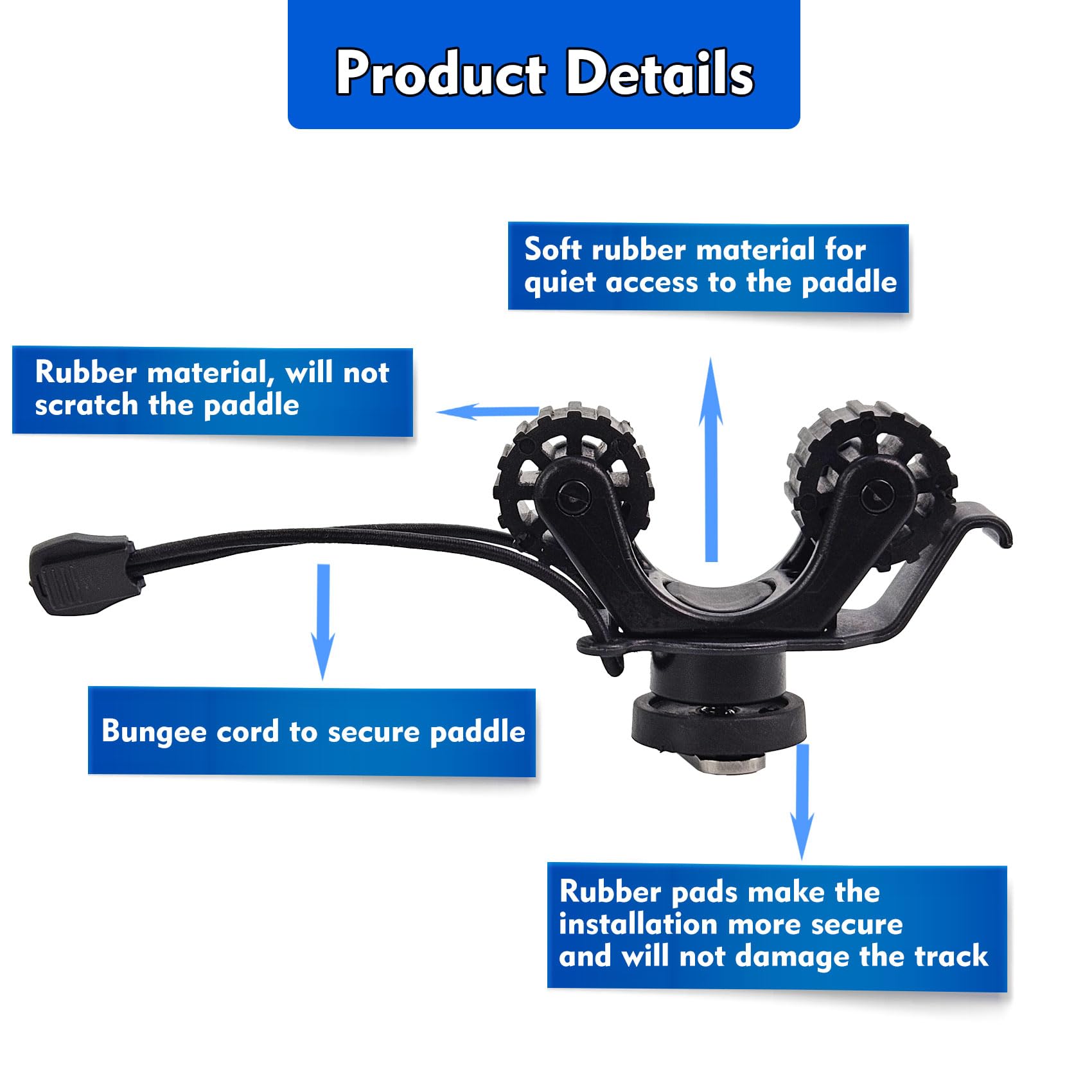Kayak Rail Paddle Holder Kayak - Fishing Kayak Storage Bag incelemesi ve fiyatı