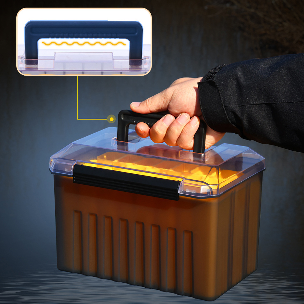 24 Grids Plastic Fishing Box W - Fishing Kayak Crate incelemesi ve fiyatı