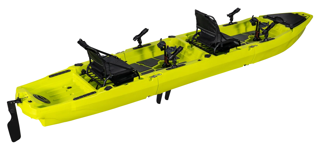 14 FT 3 Section Detachable Sol - Fishing Kayak Pedal Drive incelemesi ve fiyatı