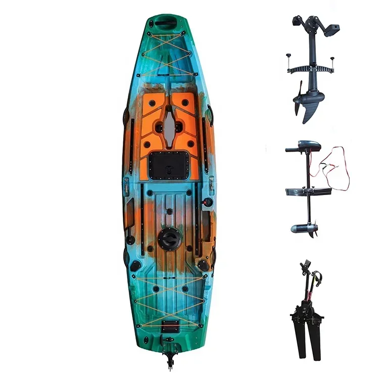 9.5ft 1 Person Folding Plastic - Fishing Kayak Pedal Drive incelemesi ve fiyatı