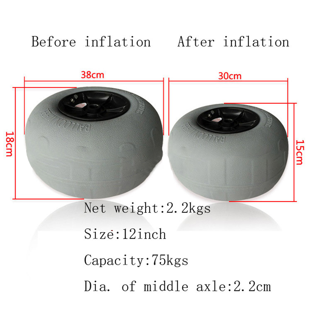 Inflatable Wide Wheel Canoe Bo - Fishing Kayak Cart incelemesi ve fiyatı