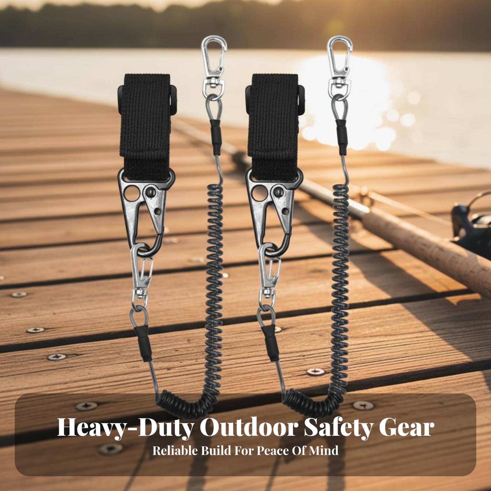 Retractable Rod Leash Adjustab - Fishing Kayak Paddle Leash incelemesi ve fiyatı