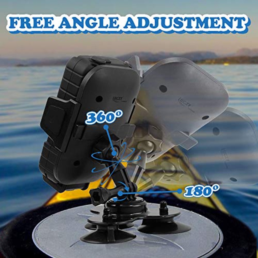 Strong Suction Phone Mount Bas - Fishing Kayak Fish Finder Mount incelemesi ve fiyatı