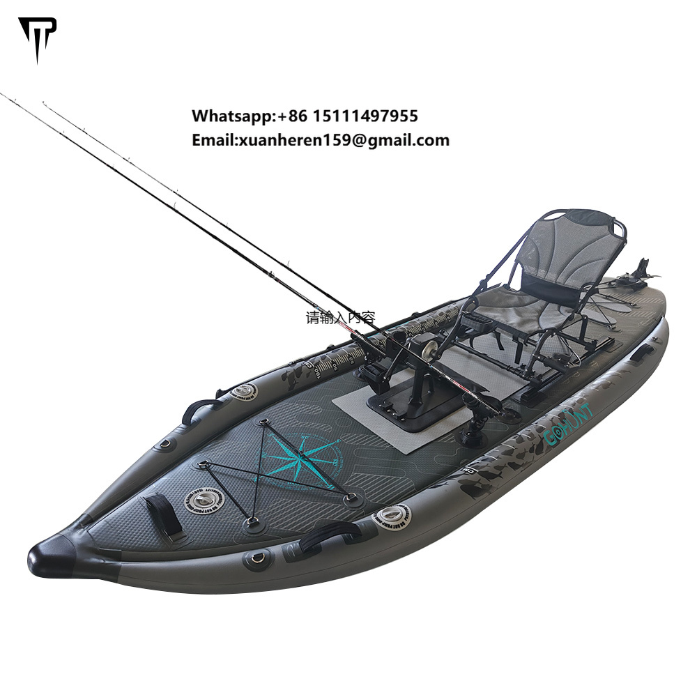 JTRDA 2024 New Inflatable Kaya - Fishing Kayak Pedal Drive incelemesi ve fiyatı