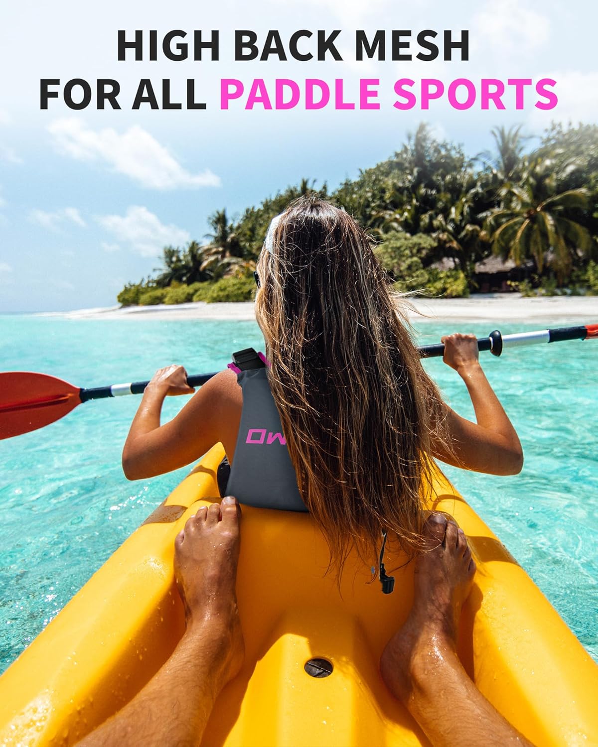 Adult Swim Vest with High Mesh - Fishing Kayak Paddle incelemesi ve fiyatı